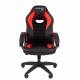 Игровое кресло Chairman game 16 Россия черн.красный (экокожа, ткань TW). Фото товара с разных ракурсов.