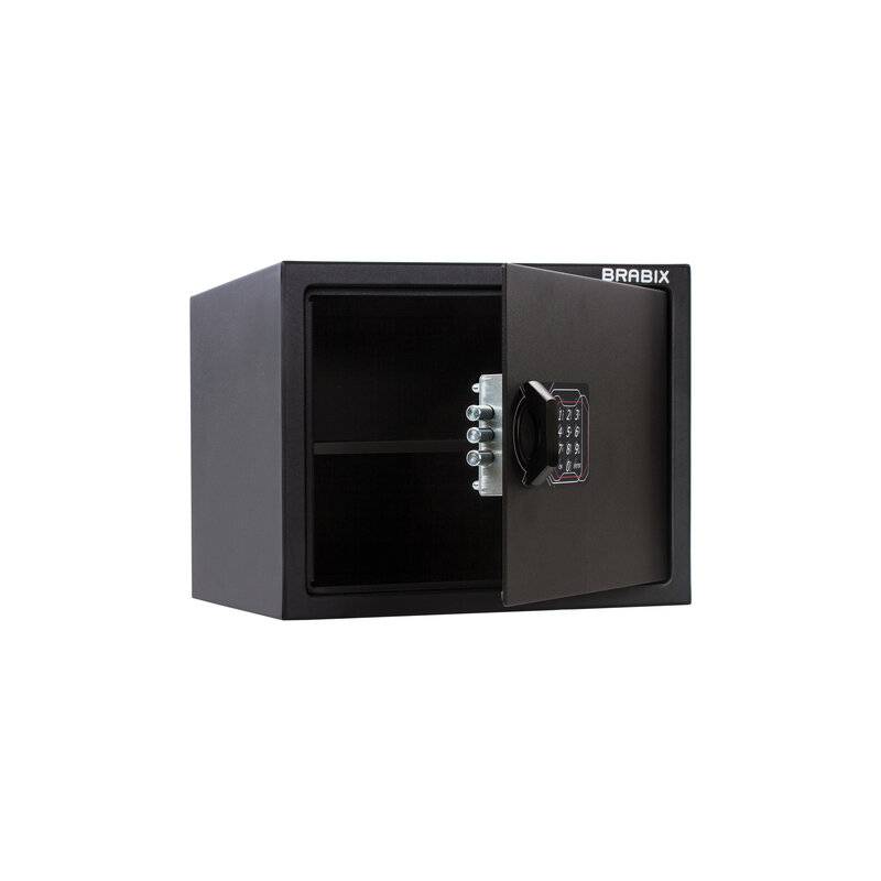 Сейф мебельный  "SF-280EL", 280х350х300 мм, электронный замок, черный, 291149, S103BR212414 главное фото