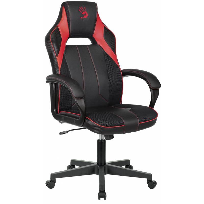 Кресло игровое A4Tech Bloody GC-300 черный/красный эко.кожа/ткань крестов. главное фото