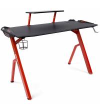 Стол компьютерный игровой CTG-001 Черный/Красный 1200х600х750