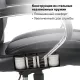 Кресло руководителя PREMIUM Advance EX-575, хром, экокожа, черное. Фото товара с разных ракурсов.