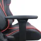 Игровое кресло  "GT Carbon GM-120", две подушки, экокожа, черное/красное, 531931. Фото товара с разных ракурсов.