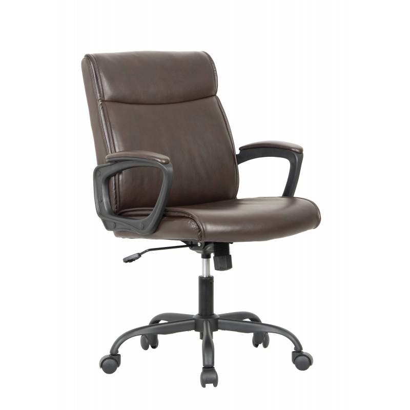 Офисное кресло Chairman CH303 экокожа, коричневый главное фото